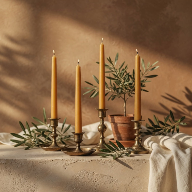 Taper Candle 4 Pack - Alles