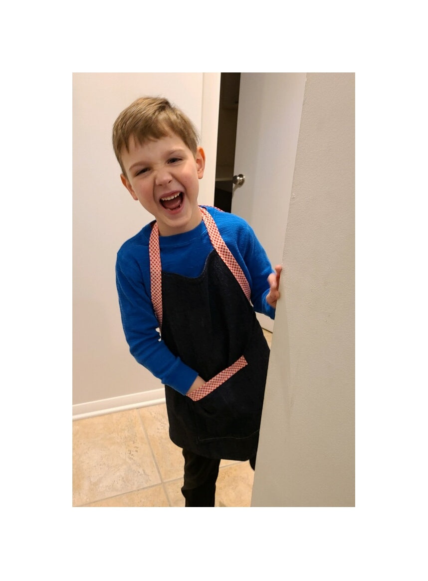 Little Mess Denim Apron - Alles